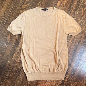 New Gucci tan color knit top